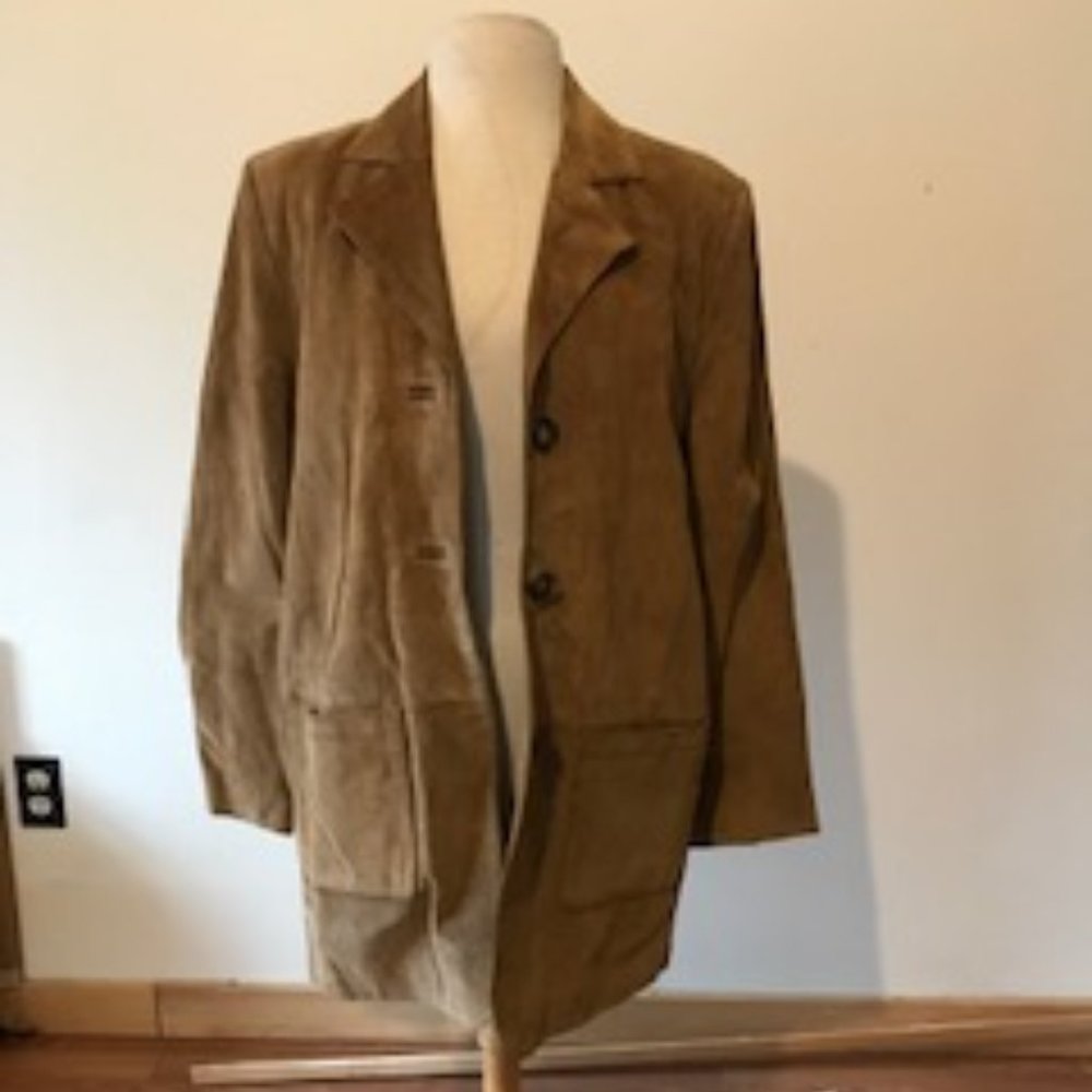 Dennis Basso suede jacket